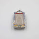 Artisan d'Asie Pendentifs & Amulettes Argent ancien Amulette Bouddha Phra Somdet en Argile et Argent S925