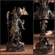 Artisan d'Asie Statues Asiatiques M - 30.5 cm Statue guerrier Guanyu en cuivre