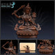 Artisan d'Asie Statues Bouddha XXS - 6.5 cm Statue Bodhisattva Manjushri en cuivre