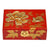 Chinese lacquered wooden box - peonies