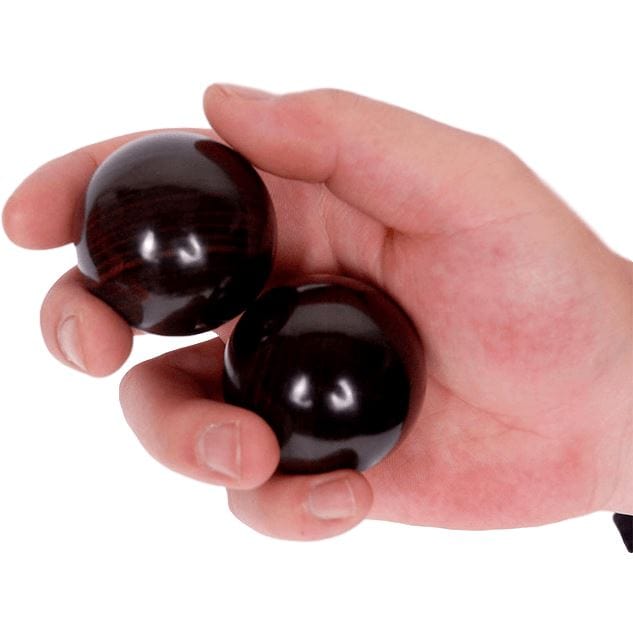 Qi Gong Boules - Chinese Healthballs of Purple Sandal Wood