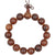 Artisan d'Asie Bracelets Malas Bracelet mala en bois de rose