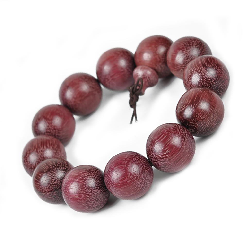 Mala bracelet in purple amaranth wood