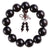 Premium black sandalwood mala bracelet