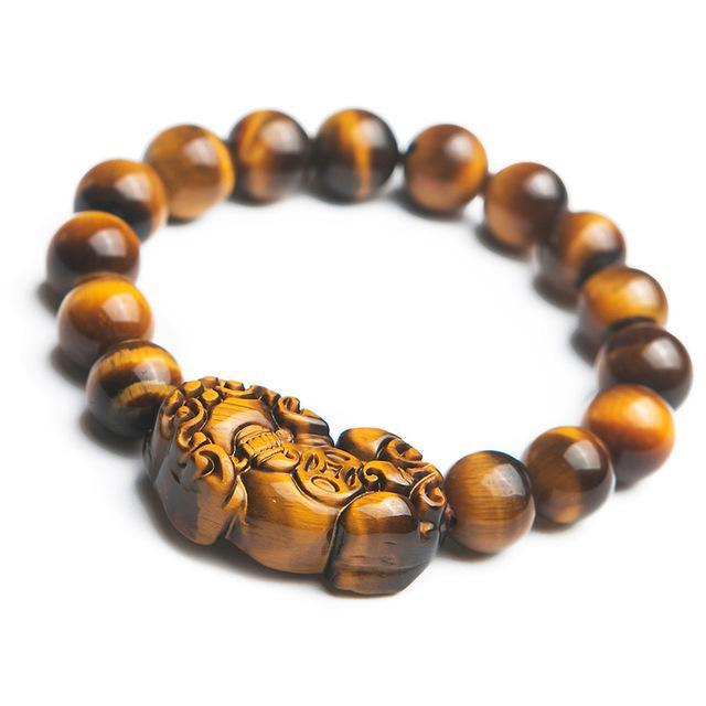 Craft Buddhist Mala in Tiger Eye