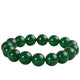 Artisan d'Asie Bracelets Malas S (18 cm) Bracelet mala en pierre d'agate verte