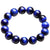 Blue tiger eye stone mala bracelet