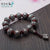 Artisan d'Asie Bracelets Malas S (19.2 cm) Bracelet Mala en Bois de Santal Premium et Argent Pur 990/1000