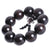 Mala bracelet in black sandalwood