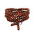 Necklace-artisanal mala bracelet-108 fine beads in Bois d' Agathis Alba