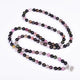 Artisan d'Asie Colliers Malas Collier Mala 108 perles en Tourmaline