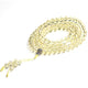 Artisan d'Asie Colliers Malas M (64,8 cm) Collier mala en pierre de citrine