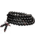 Black sandalwood mala necklace