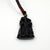 Artisan d'Asie Pendentifs & Amulettes Pendentif Dieu de la Guerre Guanyu en Obsidienne Noire