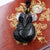 Pendant Feng Shui Renard in Black Obsidian