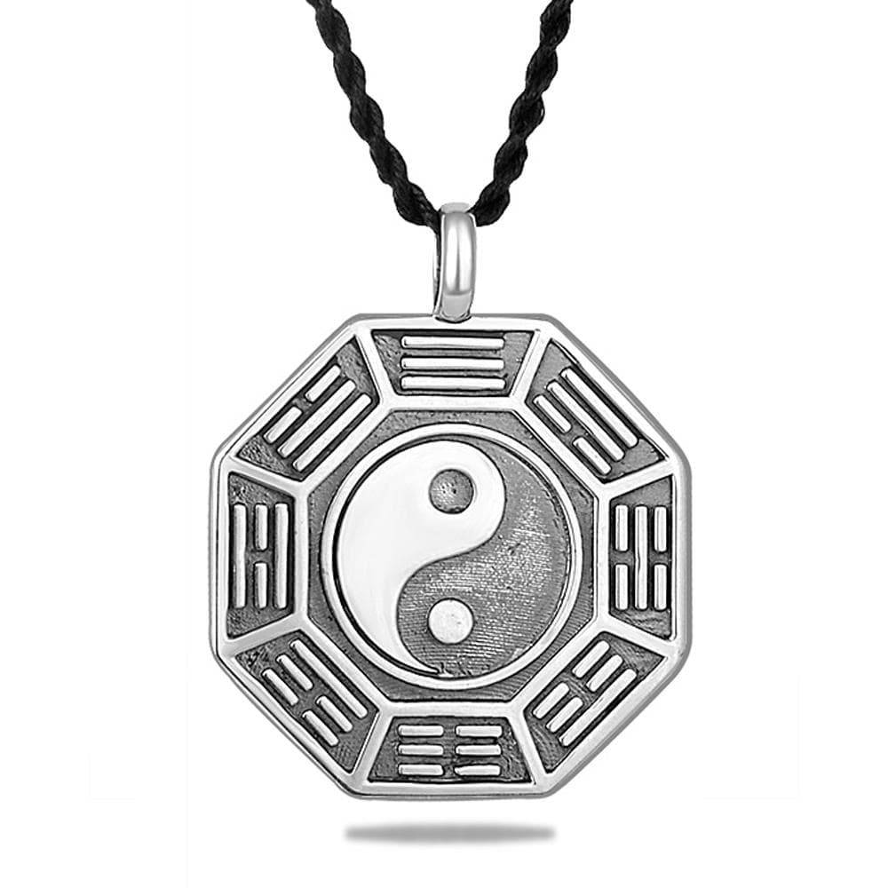 Yin & Yang Pendant in 990/1000 Pure Silver