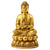 Artisan d'Asie Statues Bouddha S1 - 21.5 cm Statue Bouddha Amitabha en cuivre jaune