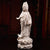 Bodhisattva Guanyin statue in white ceramic