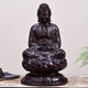 Artisan d'Asie Statues Bouddha XS - Bois de santal noir - 15 cm Statue Bouddha Amitabha en bois de santal noir ou bois de padouk