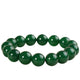 Bracelet mala en pierre d'agate verte Bracelets Malas Artisan d'Asie