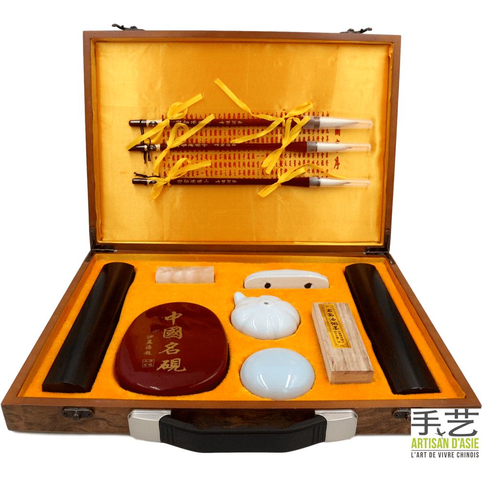High-end Chinese calligraphy set - Artisan d'Asie
